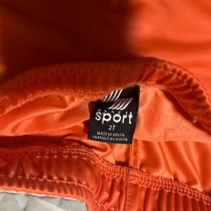 Orange Sport Shorts